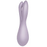 Satisfyer Stimulateur de clitoris vibrant Threesome 2 Satisfyer Violet